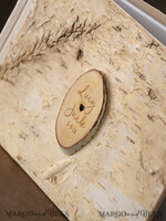 WEDDING GUEST BOOKS Wooden Rustic Guestbooks Custom Wedding Guestbook, Wooden Album Boho Photo Booth Engraved Wood Book Boho Instant Photo Book4