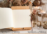 HOCHZEITS-GÄSTEBÜCHER Holzrustikale Gästebücher Rustikales Holz-Hochzeits-Gästebuch, Boho Instax Sofortbild Fotobox, Holzalbum rustikales Gästebuch Polaroids18
