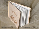 WEDDING GUEST BOOKS Wooden Rustic Guestbooks Engraved Rustic Instax Wedding Photo Guestbook Wooden Boho Instax Wedding Book4