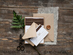 WEDDING INVITATIONS rustic / country / shabby chick vintage rustic invites7