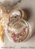 RING BEARER BOXES & PILLOWS Epoxy Wedding rings Box epoxy resin and wood wedding ring box for ceremony, Boho Epoxy Wedding Ring Boxes his hers, Transparent Epoxy dubble Ring Box for wedding, Wood resin flowers Marriage Proposal Ring Box30