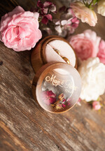 RING BEARER BOXES & PILLOWS Epoxy Wedding rings Box Personalised wedding box his and hers, rustic glam wedding ring box  • handmade ring bearer box • velvet luxury ring box21