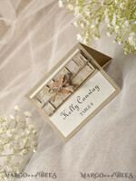 PLACE CARDS / TABLE CARDS Rustic Eco Wedding Place cards Romantic Eco Wedding Place Cards with Bark and Burlap Twine, Brown and Ivory Name Tags with Wooden Heart, Rustic Wedding Stationery, Elegant Wedding Place Cards5
