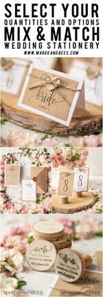PLATZKARTEN / TISCHKARTEN  
 Rustikale Eco-Hochzeitsplatzkarten Minimalistische weiße Hochzeitsplatzkarten mit Jute-Schnur und Holzherz, rustikales Eco-Braun mit schwarzem Druck, zarte Hochzeitsnamensschilder, bearbeitbarer Text7