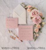 WEDDING INVITATIONS vintage lace/ rustic lace 19