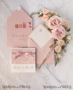 WEDDING INVITATIONS vintage lace/ rustic lace 19