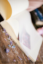 PHOTO ALBUM/ PHOTO BOX   Polaroid photo album with writing space WEdding Combo Guestbook and Photo Album, Photo Booth Album with personalised pages37