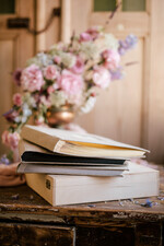 PHOTO ALBUM/ PHOTO BOX   Polaroid photo album with writing space WEdding Combo Guestbook and Photo Album, Photo Booth Album with personalised pages37