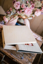 PHOTO ALBUM/ PHOTO BOX   Polaroid photo album with writing space WEdding Combo Guestbook and Photo Album, Photo Booth Album with personalised pages37