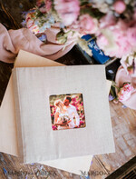 PHOTO ALBUM/ PHOTO BOX   Polaroid photo album with writing space WEdding Combo Guestbook and Photo Album, Photo Booth Album with personalised pages37