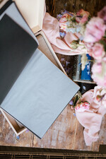 PHOTO ALBUM/ PHOTO BOX   Polaroid photo album with writing space WEdding Combo Guestbook and Photo Album, Photo Booth Album with personalised pages37