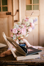 PHOTO ALBUM/ PHOTO BOX   Polaroid photo album with writing space WEdding Combo Guestbook and Photo Album, Photo Booth Album with personalised pages37