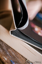 PHOTO ALBUM/ PHOTO BOX   Polaroid photo album with writing space WEdding Combo Guestbook and Photo Album, Photo Booth Album with personalised pages37