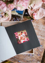 PHOTO ALBUM/ PHOTO BOX   Polaroid photo album with writing space WEdding Combo Guestbook and Photo Album, Photo Booth Album with personalised pages37