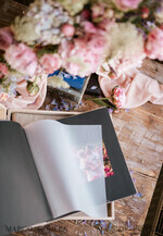 PHOTO ALBUM/ PHOTO BOX   Polaroid photo album with writing space WEdding Combo Guestbook and Photo Album, Photo Booth Album with personalised pages37