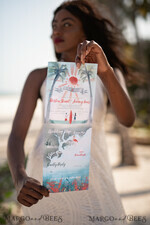 WEDDING INVITATIONS passport to love/ beach wedding invites  Tropical  Wedding invitations trifold  Wedding Invites destination  wedding Cards 19