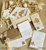HOCHZEITS EINLADUNGEN Pass zur Liebe / Strandhochzeits-Einladungen Goldene Weiße Pass Hochzeitseinladung, Goldene Hochzeitskarten Boarding-Pass, Maßgeschneiderte Reisepass-Hochzeitseinladungen im Ausland, Hochzeitskarten für Destination Griechenland, Reisekarten Hochzeitsstationary, Weltkarte12