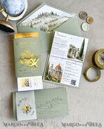 HOCHZEITS EINLADUNGEN Pass zur Liebe / Strandhochzeits-Einladungen Sage Green Passagier Hochzeitseinladung, Hochzeitskarten Boarding Pass, Toskana Passagier Hochzeitseinladungen im Ausland, Destination Hochzeitseinladungen, Reisekarten Hochzeitspapeterie15