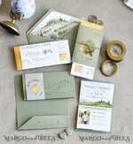 HOCHZEITS EINLADUNGEN Pass zur Liebe / Strandhochzeits-Einladungen Sage Green Passagier Hochzeitseinladung, Hochzeitskarten Boarding Pass, Toskana Passagier Hochzeitseinladungen im Ausland, Destination Hochzeitseinladungen, Reisekarten Hochzeitspapeterie15