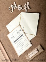 WEDDING INVITATIONS forest / Mountains / woodland theme woodland stationery9