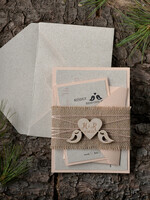 HOCHZEITS EINLADUNGEN Wald / Berge / Waldlandschaft Thema Waldstationery8