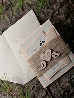 HOCHZEITS EINLADUNGEN Wald / Berge / Waldlandschaft Thema Waldstationery8