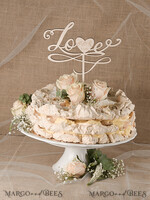 CAKE TOPPER RUSTIC wedding cake topper, wooden6