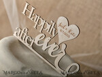 TORTENDEKORATION  
 RUSTIKAL  
 Hochzeitstorte Topper, vintage4