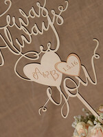 CAKE TOPPER RUSTIC topper, rustic6