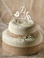 CAKE TOPPER RUSTIC wedding cake topper, rustic6