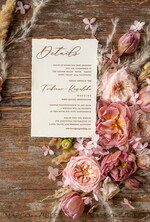 WEDDING INVITATIONS Elegant Invites Classic Cards  Elegant Vintage Wedding Invitations, Romantic Blush Pink Wedding Invites, Luxury Oil Paint Wedding Cards, Handmade Vellum Wedding Invitation Suite11