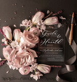 HOCHZEITS EINLADUNGEN Elegante Einladungen Klassische Karten Romantische Blush Pink Box Hochzeitseinladungen Suite, Elegante erschwingliche Hochzeitseinladungen, Luxus Acryl Plexi Hochzeitseinladungen, Glamour Vellum Hochzeitseinladungen15