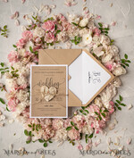 WEDDING INVITATIONS Elegant Invites Classic Cards  Vintage Wooden Wedding Invitations, Elegant Birch Heart Wedding Cards, Bespoke Eco Paper Wedding Invites, Affordable And Handmade Wedding Stationery21