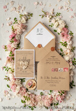 WEDDING INVITATIONS Elegant Invites Classic Cards  Vintage Wooden Wedding Invitations, Elegant Birch Heart Wedding Cards, Bespoke Eco Paper Wedding Invites, Affordable And Handmade Wedding Stationery21