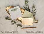 WEDDING INVITATIONS gold / rose gold / silver / glitter Elegant Olive Wedding Invitations, Luxury Sage Green Wedding Invites, Glamour Golden Pocketfold Wedding Cards, Bespoke Tuscany Wedding Invitation Suite14