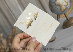 PLACE CARDS / TABLE CARDS Beach/marine/ Destionation Wedding Theme Travel Passport Gold Foil Wedding Place Cards, Wedding Escort Card, Elegant Destination place cards, Personalized wedding decoration8