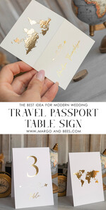 PLACE CARDS / TABLE CARDS Beach/marine/ Destionation Wedding Theme Travel Passport Gold Foil Wedding Place Cards, Wedding Escort Card, Elegant Destination place cards, Personalized wedding decoration8