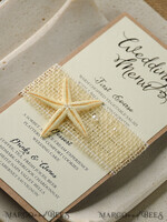 MENU & PROGRAMS Beach/marine/ Destionation Wedding Theme Beach Wedding Menu, Destination Wedding Starfish Menu, Ocean Themed Menu, Beach Dinner Menu, Seashell Starfish Coral Dinner Party Menu, Tropical Marine Menu12