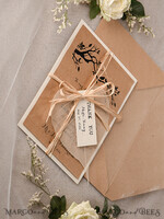 THANK YOU CARDS rustic Handmade thank you cards   10