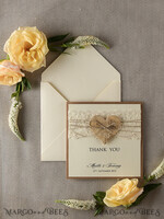 THANK YOU CARDS rustic 4