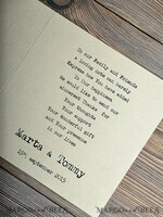 THANK YOU CARDS rustic 4