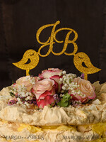 CAKE TOPPER glitter cake topper, sparkle cake topper5