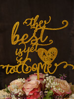 CAKE TOPPER glitter wedding cake topper, sparkle cake topper4