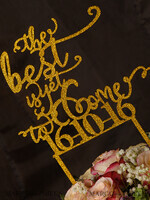 CAKE TOPPER glitter cake topper, sparkle cake topper5