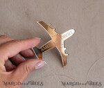 SAVE THE DATES beach travel magnets Blush Pink golden airplane magnet Save The Date Cards  boardingpass travel airplane save the dates destination wedding magnets12
