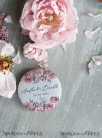 SAVE THE DATES rustic boho magnets magnetic4