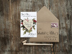 DATEN MERKEN rustikale Boho-Magnete Datum merken Karte mit personalisiertem rustikalem Holz Kühlschrankmagnet und Bastelumschlag Hochzeit Datum merken Karte und Herzmagnet, Blush Pink Datum sichern Holzmagnete, Boho Datum sichern6
