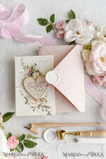 SAVE THE DATES rustic boho magnets Handmade Save the Date magnets cards   Wedding Save The Date Card and Heart Magnet, Blush Pink Save Our Date Wood Magnets24