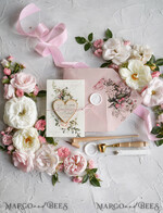 SAVE THE DATES rustic boho magnets Handmade Save the Date magnets cards   Wedding Save The Date Card and Heart Magnet, Blush Pink Save Our Date Wood Magnets24