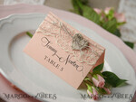 PLACE CARDS / TABLE CARDS rustic and lace Romantic Ecru Lace Wedding Place Cards, Blush Pink Name Tags with Natural Twine and Wooden Heart, Elegant Wedding Stationery, Rustic Escort Cards, Editable Text4